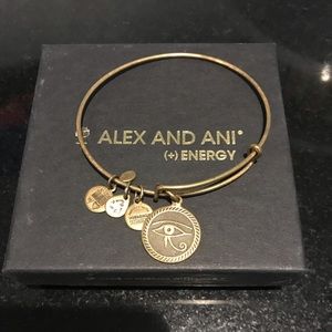 Alex and ani evil eye charm bracelet